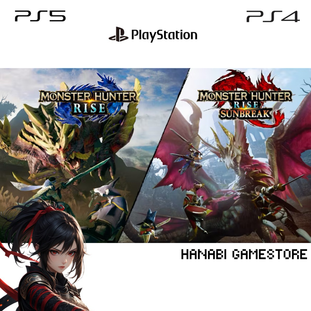 Monster Hunter Rise+Sunbreak (Digital Games) • PS4 & PS5