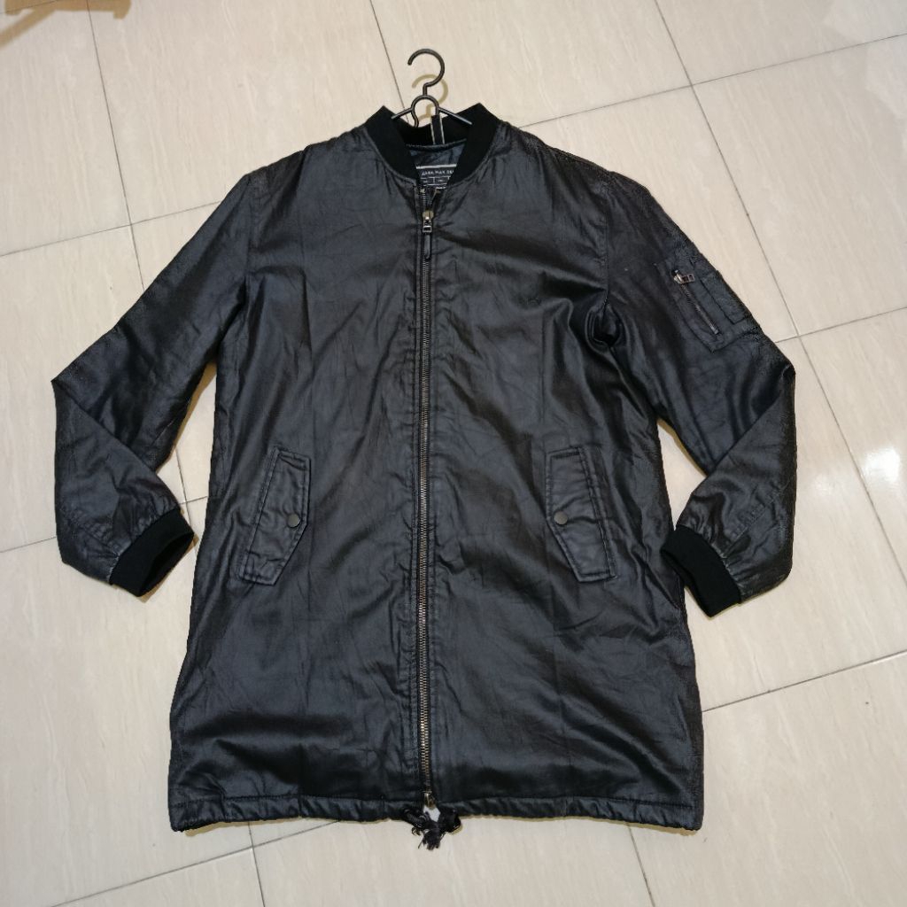 Jacket Zara Man Denim Casual Tebal Original