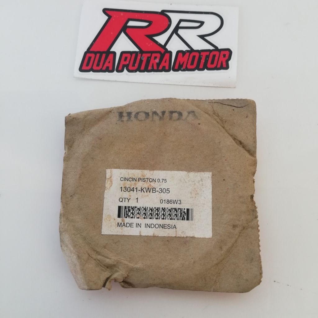 ring piston seher original ori honda blade revo absolute 110 os oz oversize size uk ov ukuran 75 os7