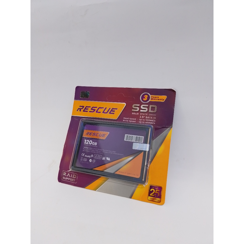 SSD Solid State Drive V-GeN PLATINUM / RESCUE 512GB SATA 3 - SSD 2.5" VGEN
