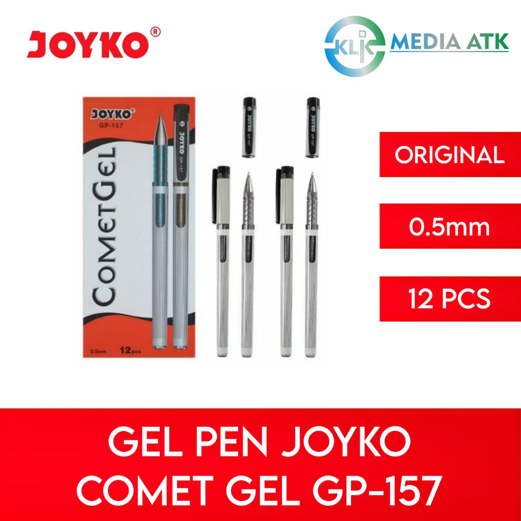 

Pen Joyko Comet Gel GP-157 0.5mm - 12 Pcs