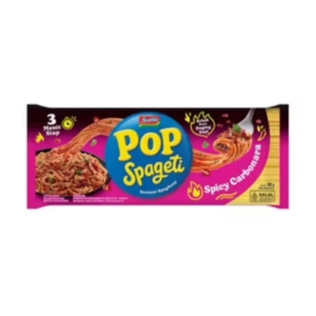 

POP Spageti Spicy Carbonara 80g