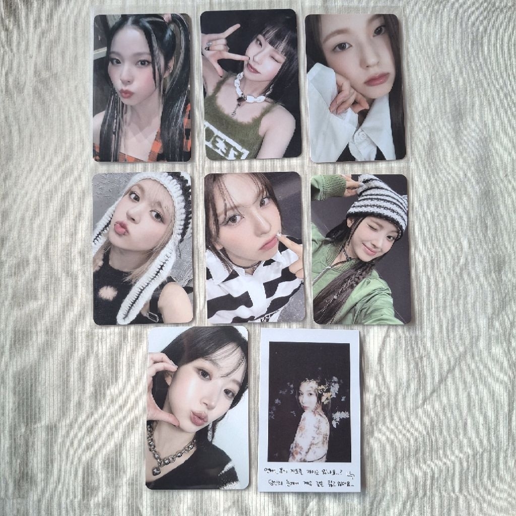 WTS PHOTOCARD PC OFFICIAL NMIXX Expergo FE3O4 Break Haewon, Lily, Sullyoon, Bae, Kyujin, Jiwoo