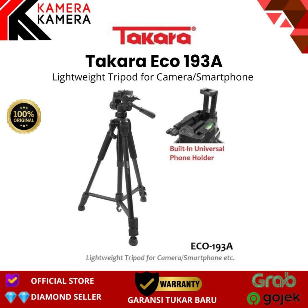 Tripod kamera Dslr Takara ECO-193a for Camera DSLR Mirrorless + Tripod bag