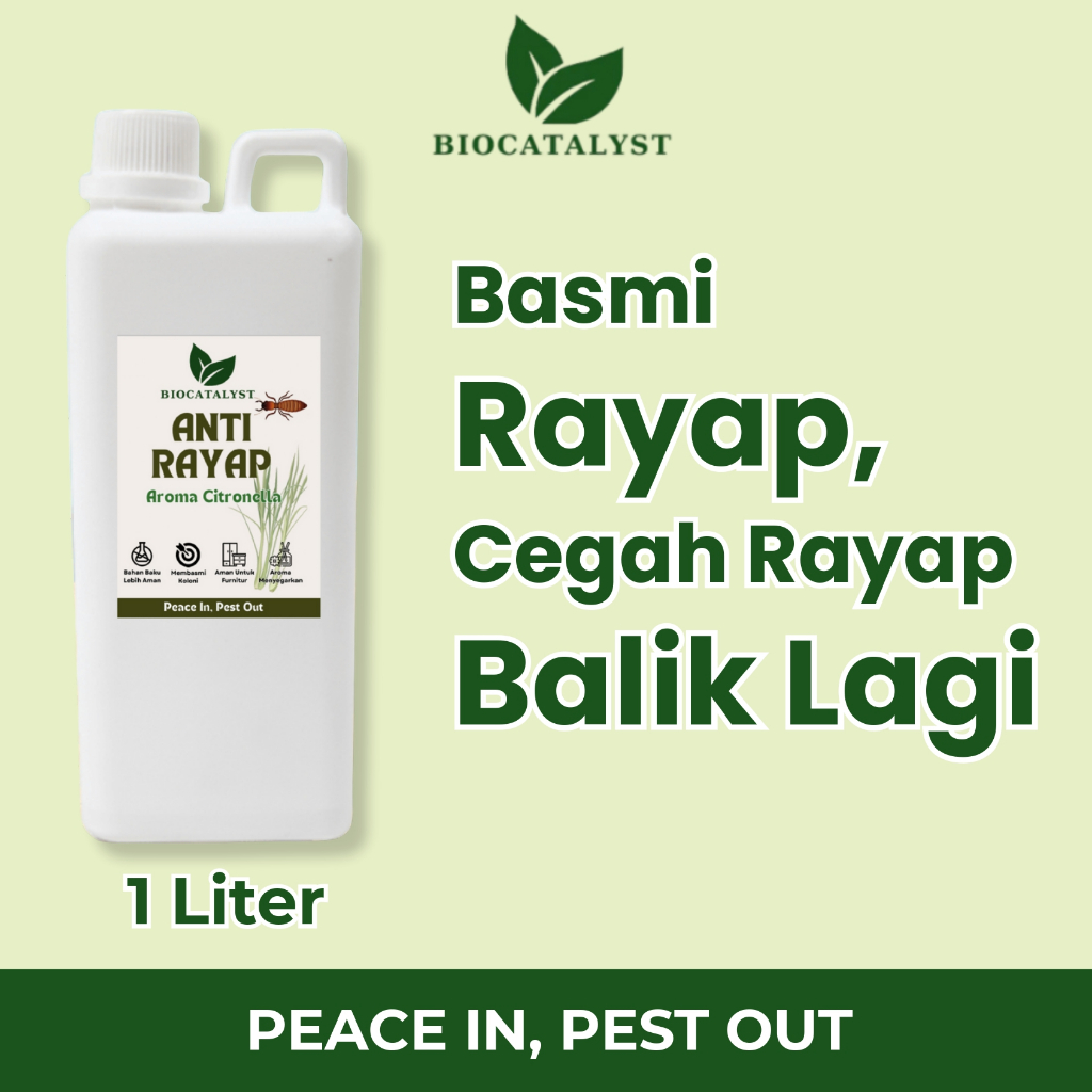 Biocatalyst Anti Rayap 1L Pembasmi Rayap 1 Liter