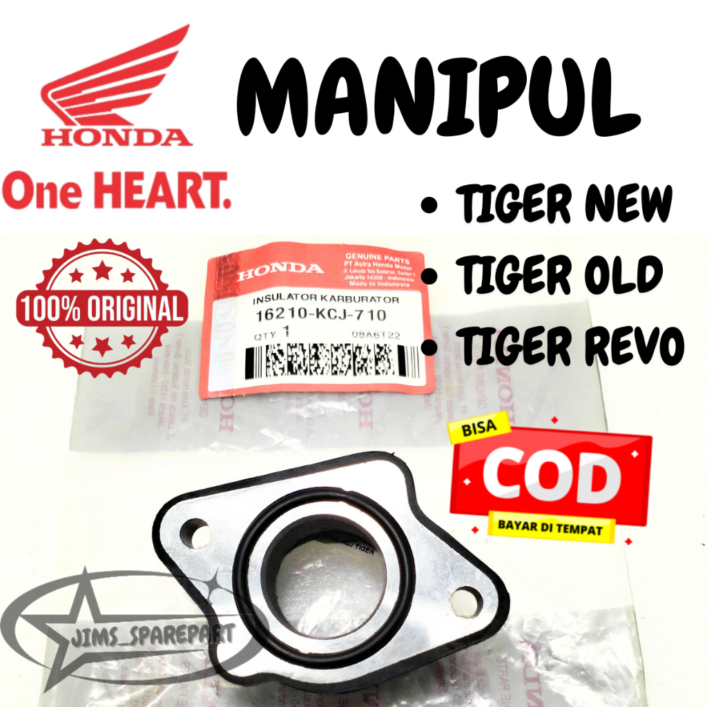 MANIPUL HONDA KCJ TIGER REVO NEW BARU OLD LAMA MANIPOL MANIFUL MANIFOL MANIFOLD INTAKE INTEK INSULAT
