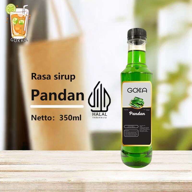 

GОKKA Syrup / Pandan Flavoured Sirup / Sirup Pandan 350ml International Halal