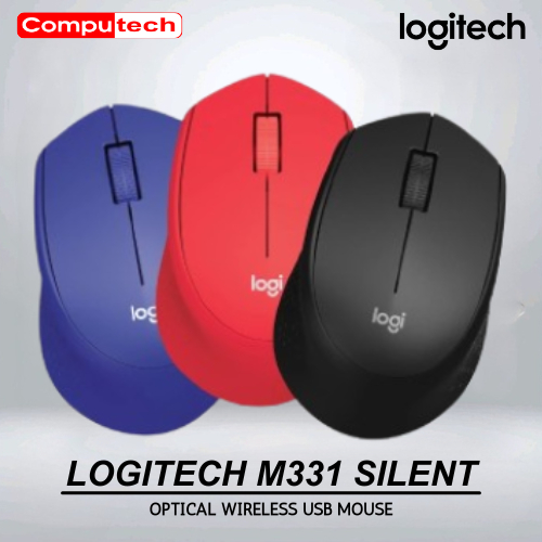Logitech M331 Silent Mouse Wireless Silent Click - M 331