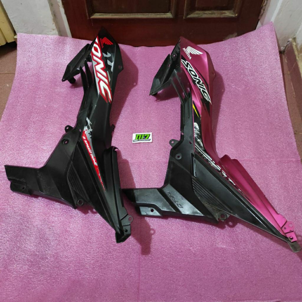 Cover Body Sayap Depan Honda Sonic 150 R LED Kiri Second Original