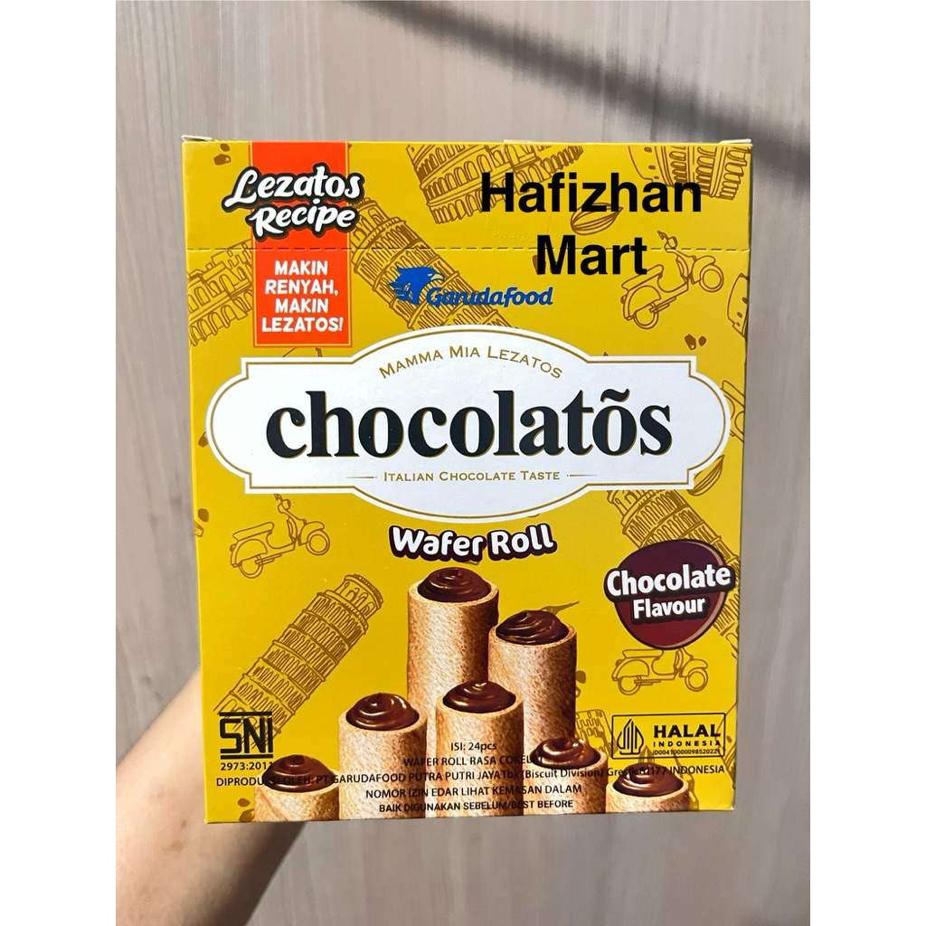 

Chocolatos wafer roll 24pcs x 8 gr
