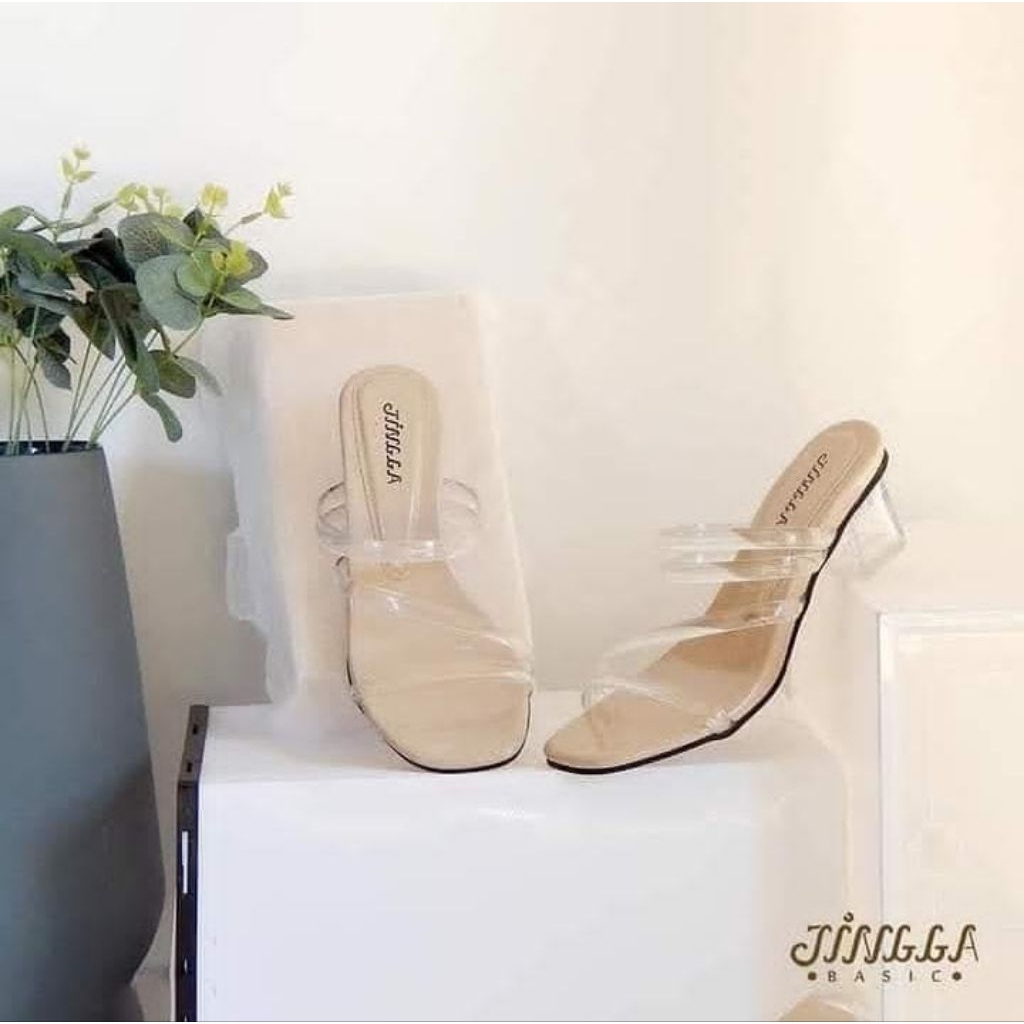 SANDAL JELLY HEELS JINGGA
