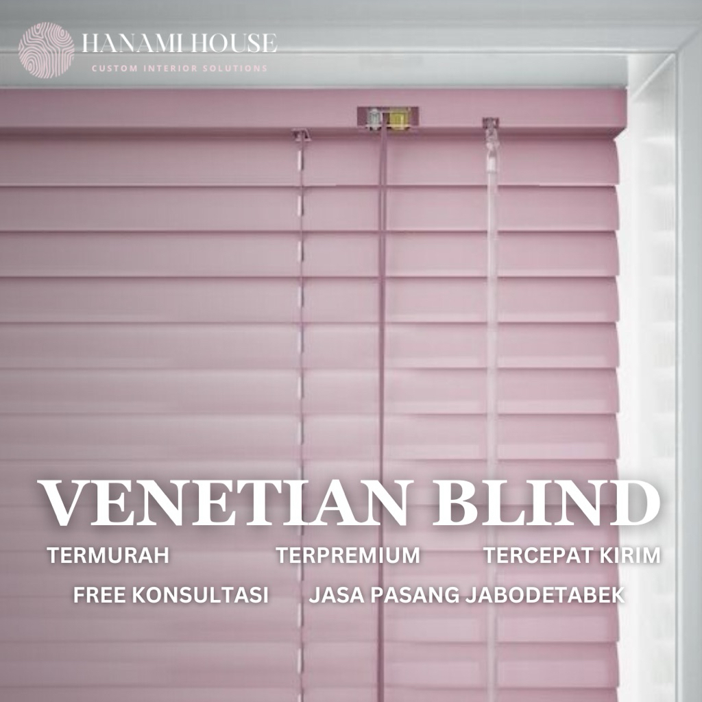 Venetian Blind Pink