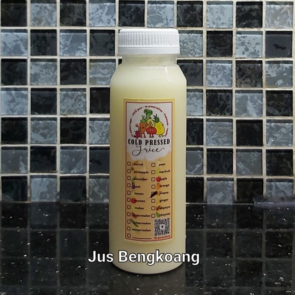 

Jus Bengkoang pure COLD PRESSED
