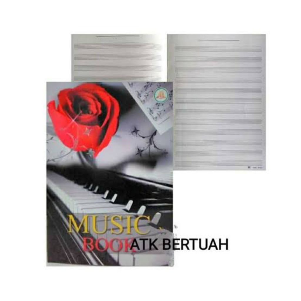 

AA MUSIC BOOK BUKU MUSIK NOT BALOK TITI NADA