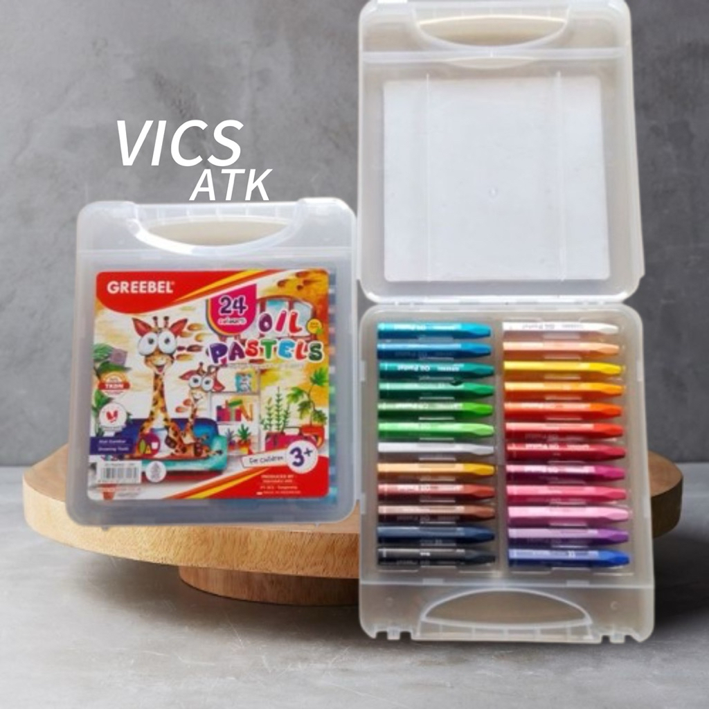 

Crayon Greebel Pastel 24 Warna