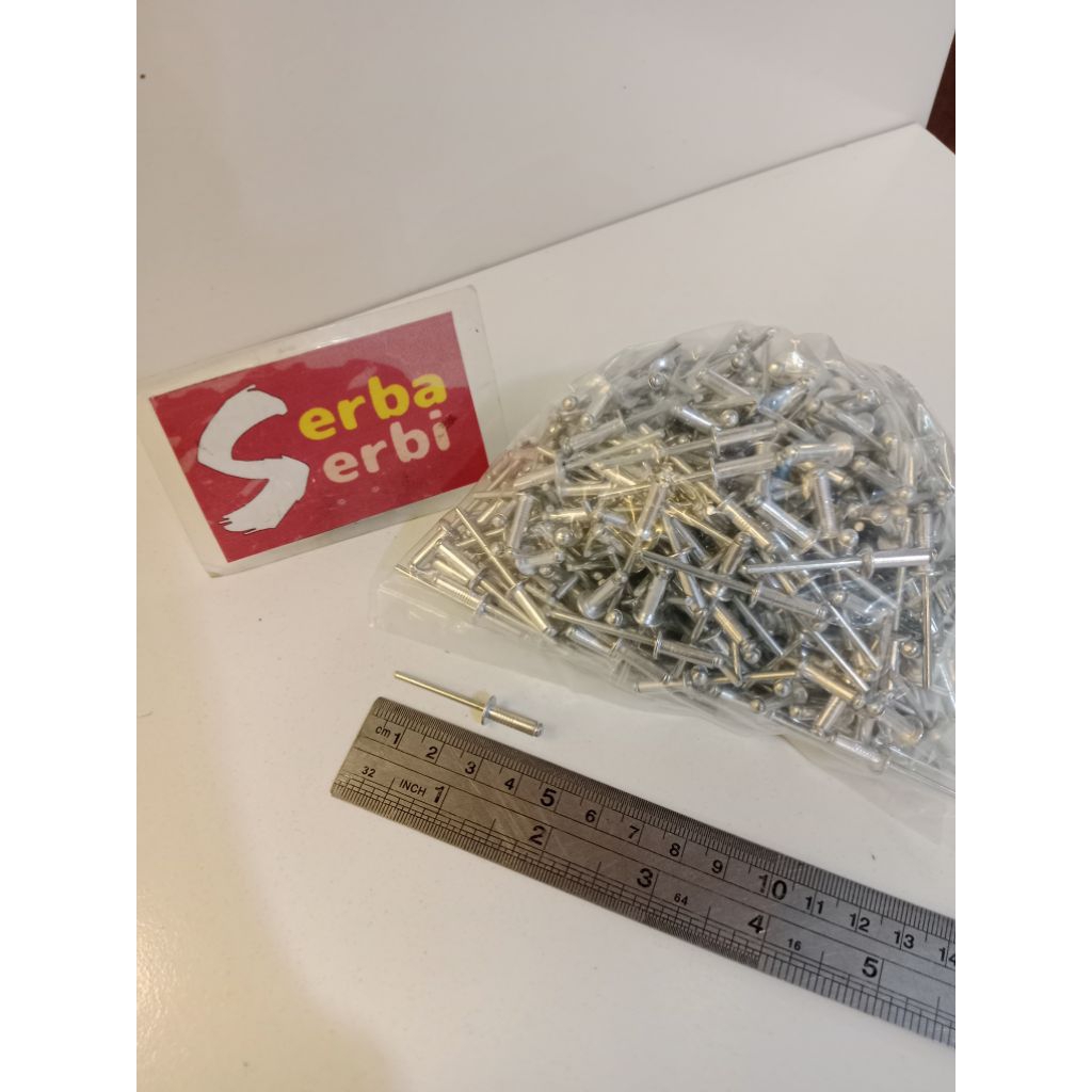 -/PACK 400PCS PAKU RIVET 550-Paku tembak rivet 550 4mm