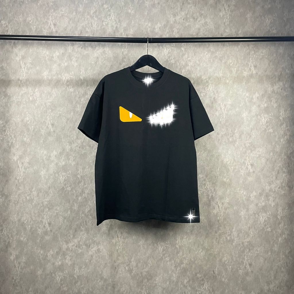 Baju Kaos FF Monster Eye T-Shirt Baju Kaos Atasan Pria & Wanita Unisex FF Monster Eye Bahan Katun Fu