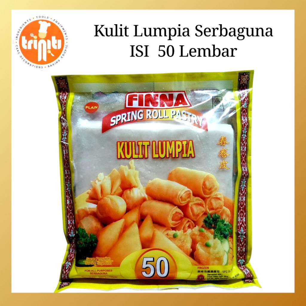 

Kulit Lumpia Serbaguna ISI 50 Lembar Fina food