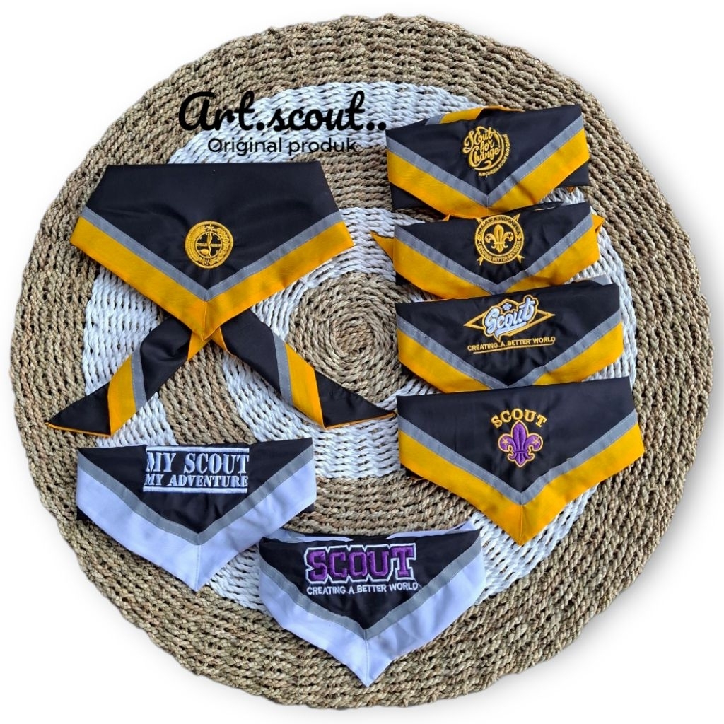 Scraft Bordir Wosm Scout Change Pramuka