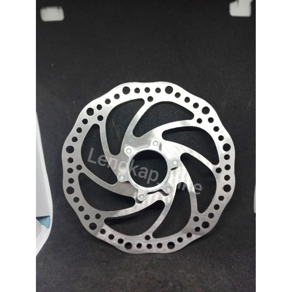 Rotor Piringan Cakram 160mm Sepeda Lipat MTB Sepeda BMX DLL Rotor Piringan Sepeda Sudah Sama Adaptor