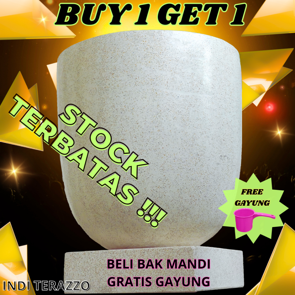 JURAGAN TERASO | GENTONG AIR KAMAR MANDI | BAK MANDI KERAMIK UNIK | VIRAL BAK MARMER | TIPE BLONG