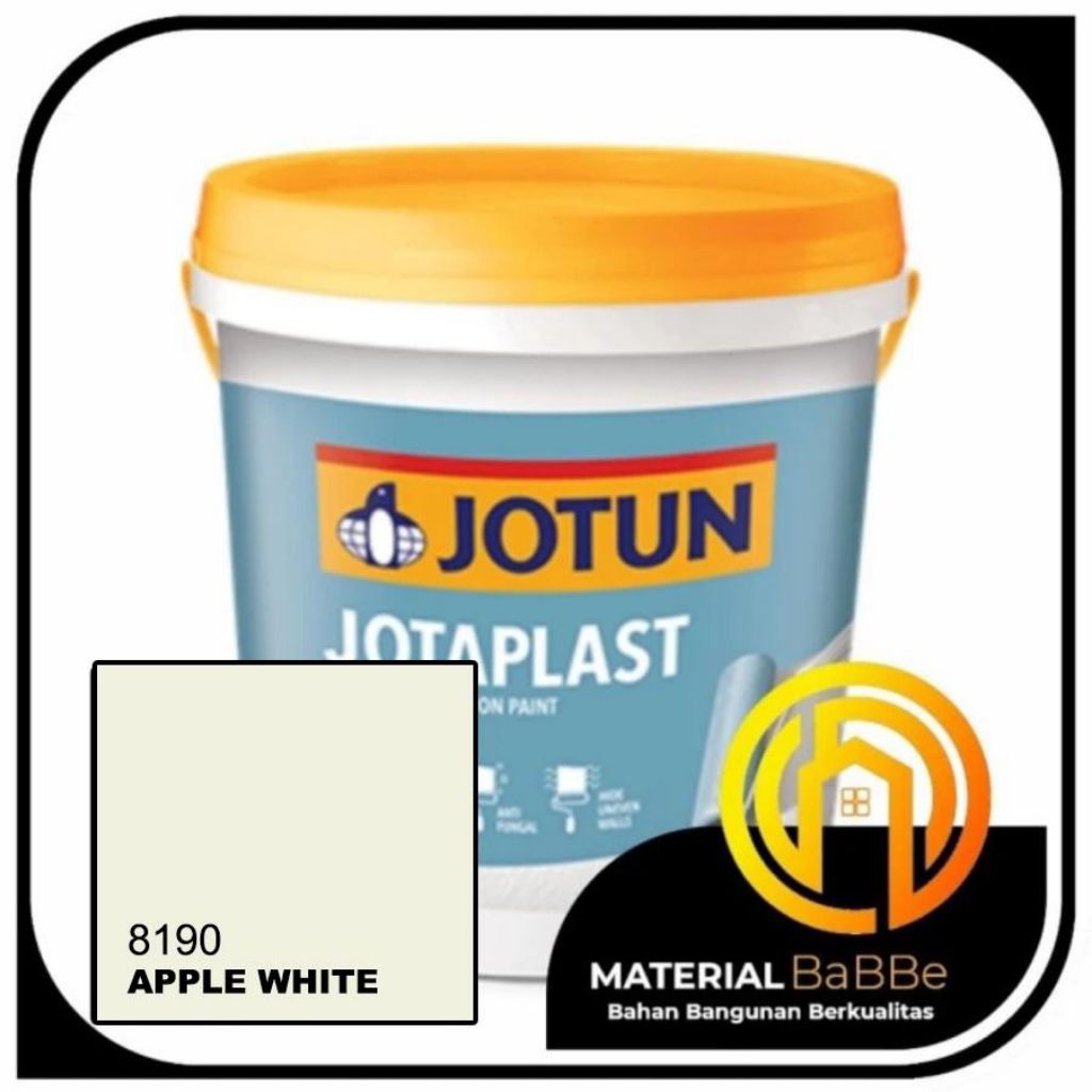 Jotun Jotaplast 8190 Apple White 18 Liter | Cat Decorative Tembok Interior