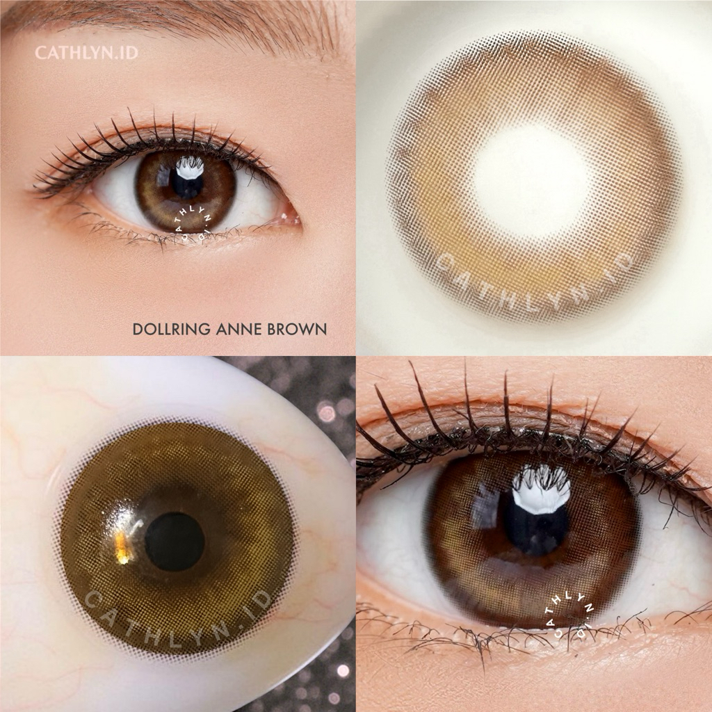 CATHLYN.ID - [NEW] Softlens Eyesm Dollring Series - Anne Brown