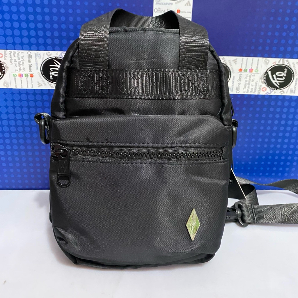 Tas Mini Tangan Slempang Ransel Skechers Original Diamond Mini Backpack Hand Bag Women