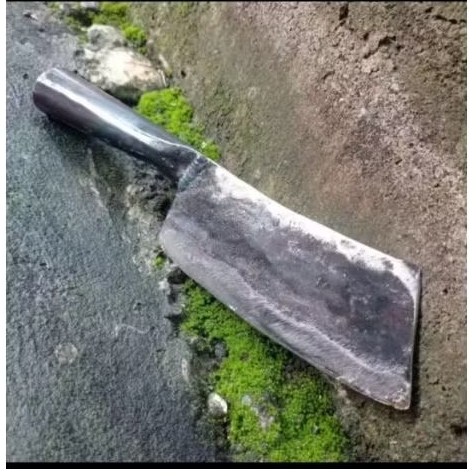 Pisau cacah daging, Pisau kupas kelapa, Pisau daging gagang besi, Pisau bahan baja, Pisau daging teb