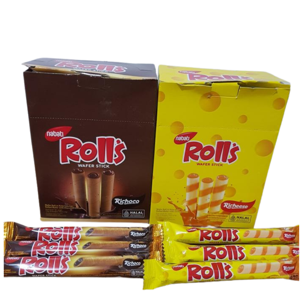 

Nabati rolls keju | coklat