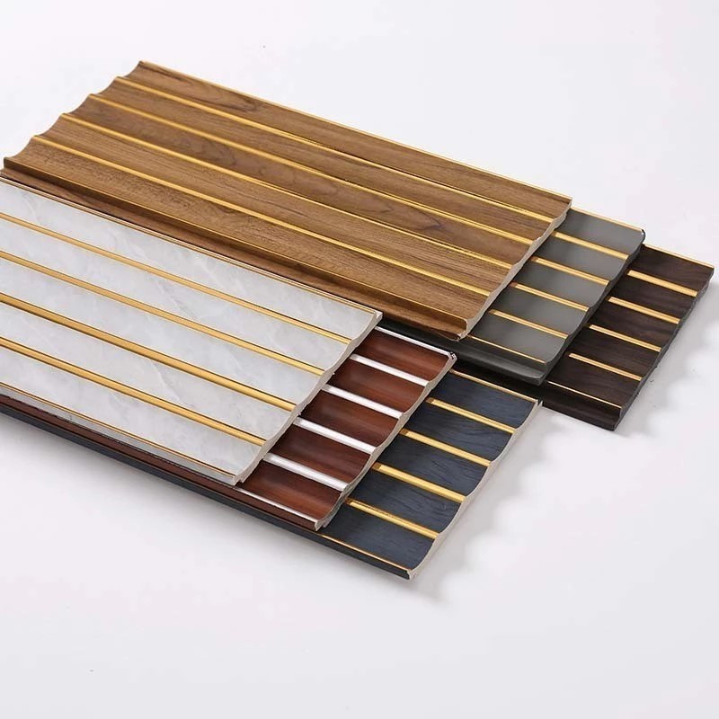 WPC Wood Wall Panel PVC Dekorasi Dinding Wallpanel Pengganti Stiker Dinding Wallpaper Motif Marmer