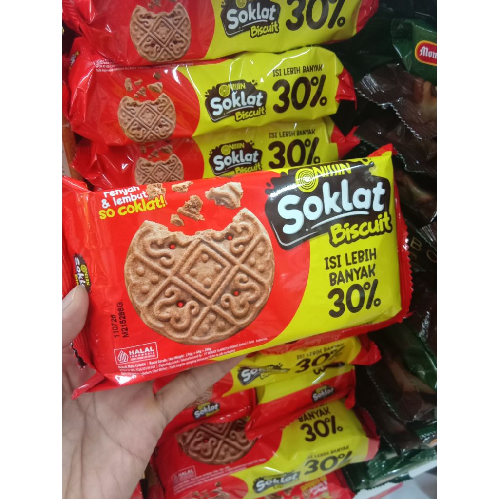 

NISSIN Biskuit Soklat 216g + 64g