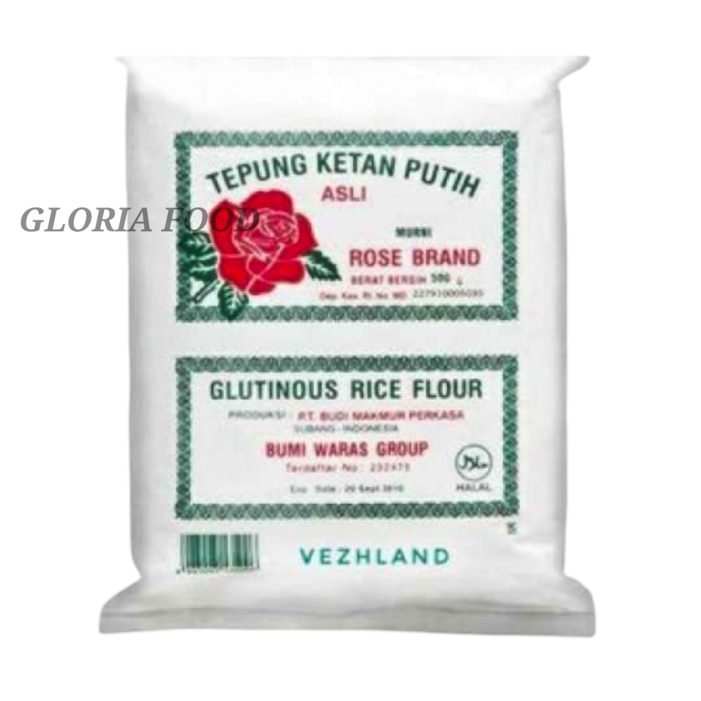

ROSE BRAND 500G TEPUNG KETAN - 1 DUS @ 20 BUNGKUS