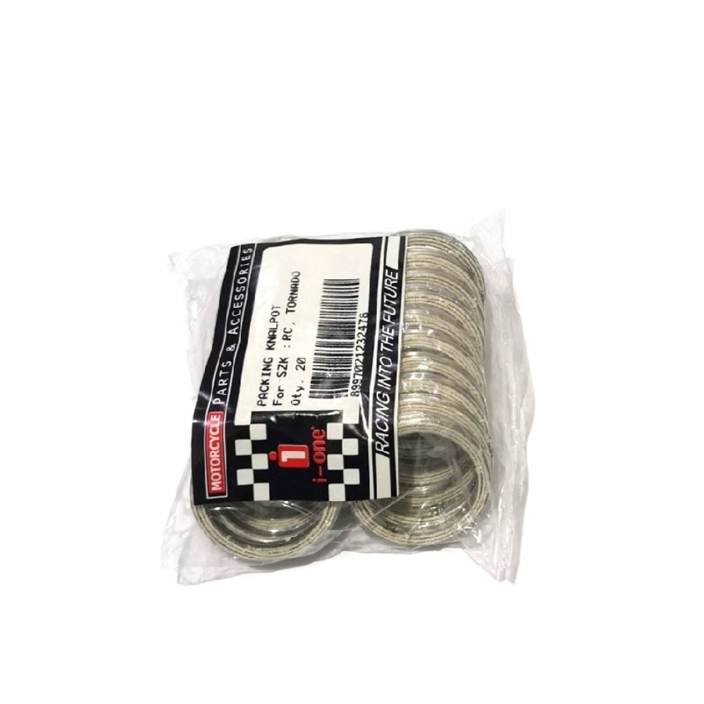 Isi20pcs gasket packing paking knalpot Suzuki tornado rc Crystal bravo