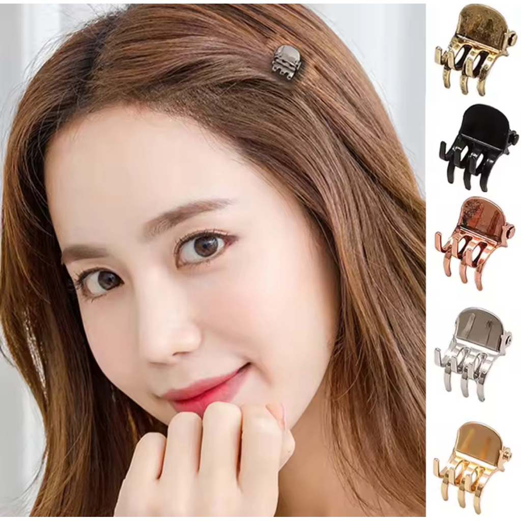 2PCS JEDAI MINI 1.5CM / JEDAI BAHAN METAL / JEDAI BESI / JEPIT PONI