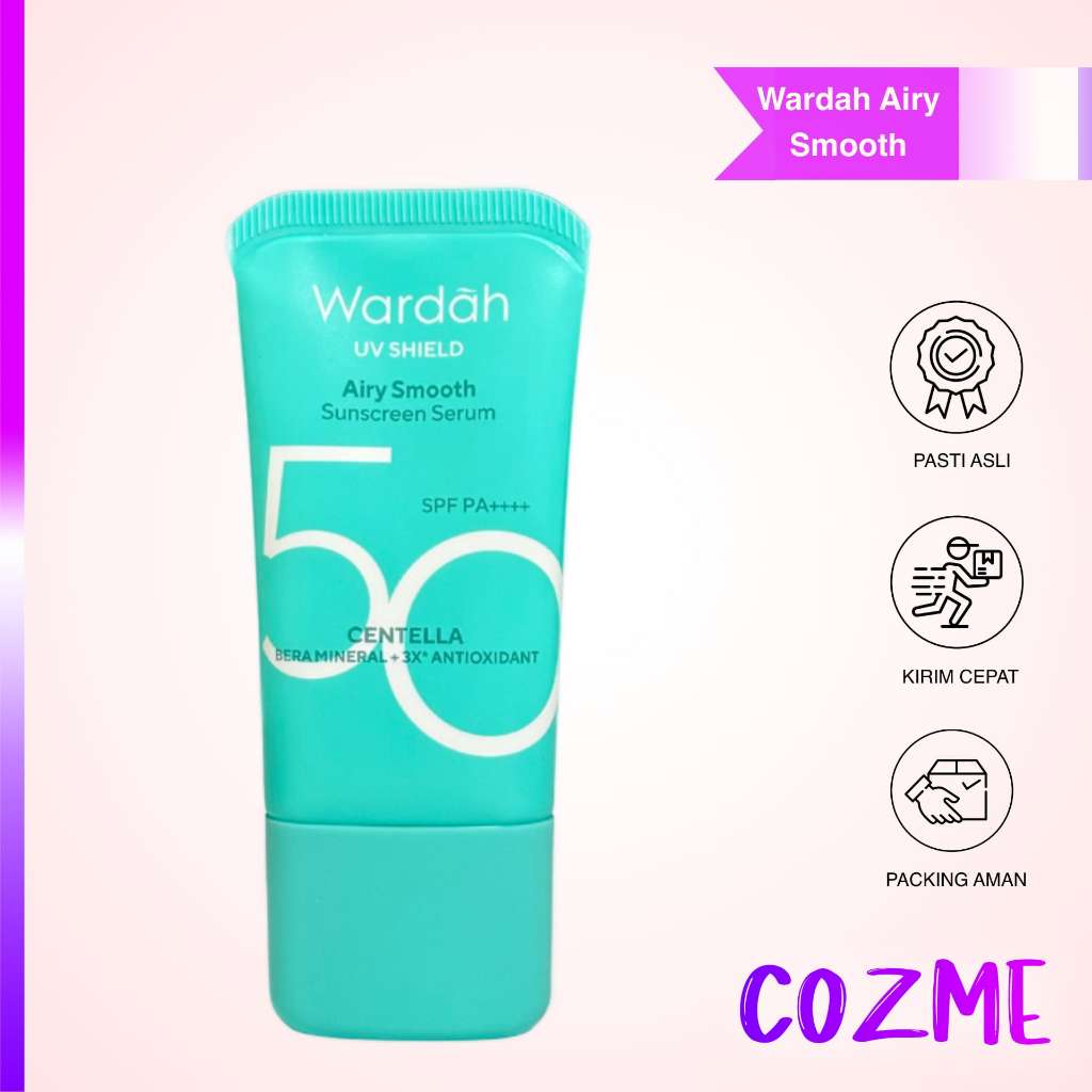 WARDAH Uv Shield Airy Smooth Sunscreen Serum SPF 50 PA++++