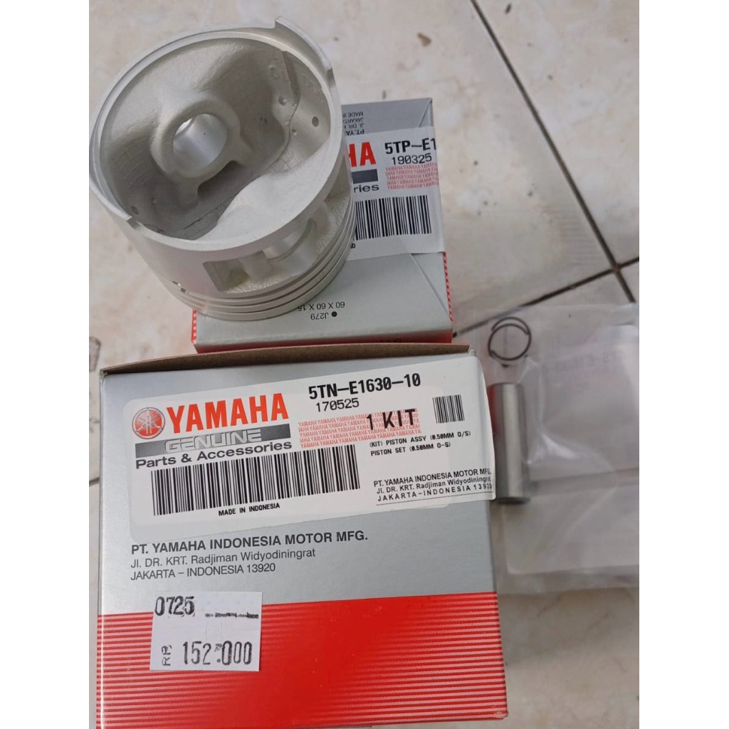 PISTON KIT / SEHER KIT JUPITER Z, VEGA R 110CC Original YGP (5TN-E1630-10)