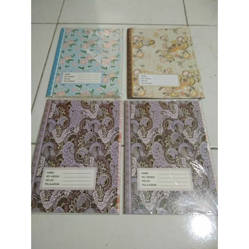 

sampul buku motif batik