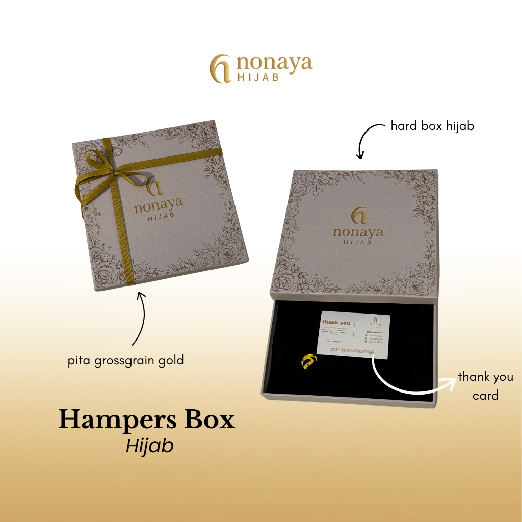 

Nonaya - Box Hampers Hijab (Only Box) | Hard Box