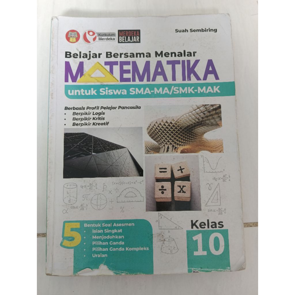 Buku Matematika Kelas 10 Yrama Widya