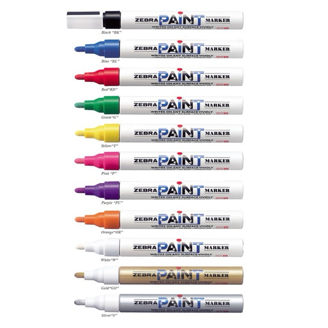 

ZEBRA Paint Permanen Marker 1.5mm