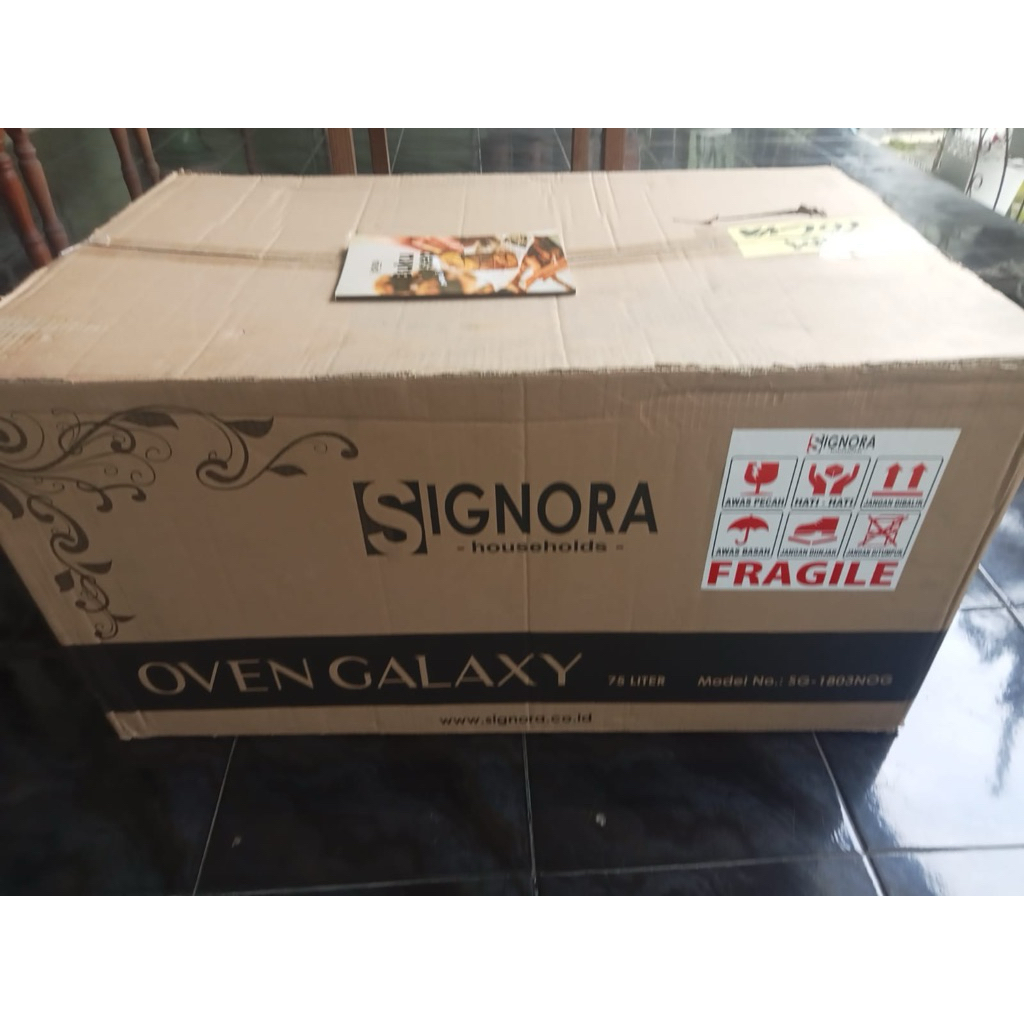 KIRIM LUAR KOTA Oven Galaxy Pro Signora + KAYU