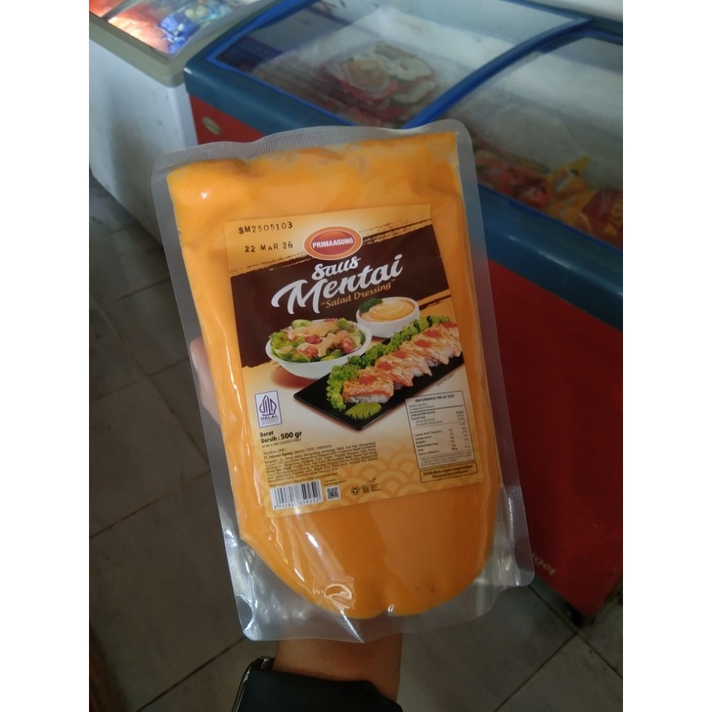 

Saus Mentai Prima Agung 500g / Saus Mentai Salad dressing 500g