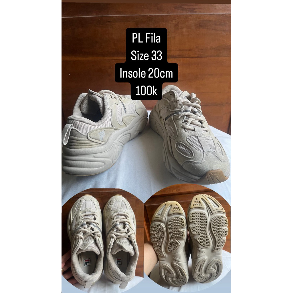 Sepatu Anak Preloved Fila Ori