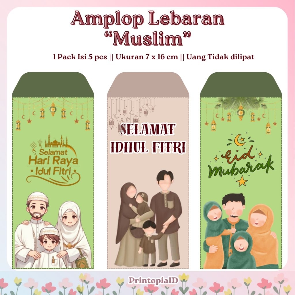 

Amplop Lebaran edisi Muslim