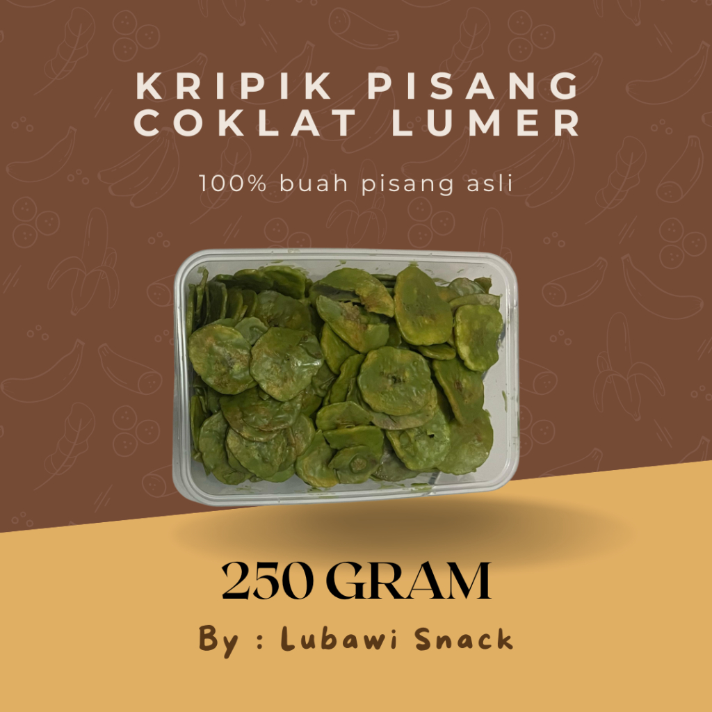 

Keripik Pisang Lumer Rasa Matcha 250 gr | Keripik Makanan