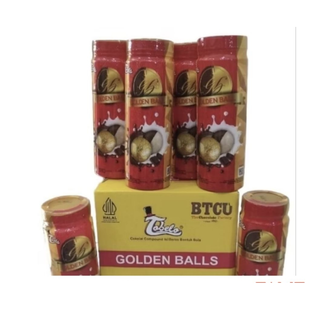 

Golden Ball Tobelo Coklat Compound 200gr @40pcs