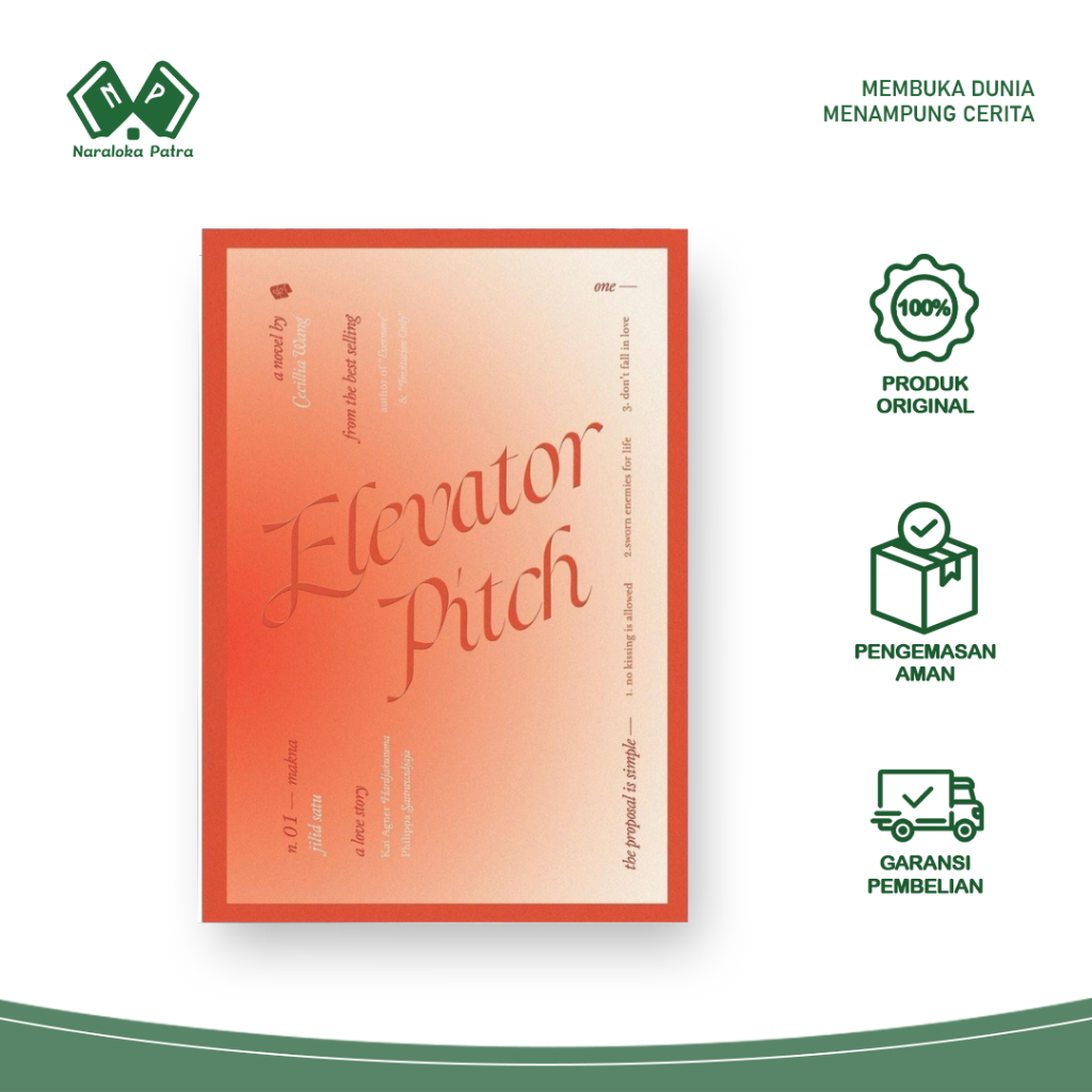 Novel Elevator Pitch - Cecillia Wang - Bukune - Original
