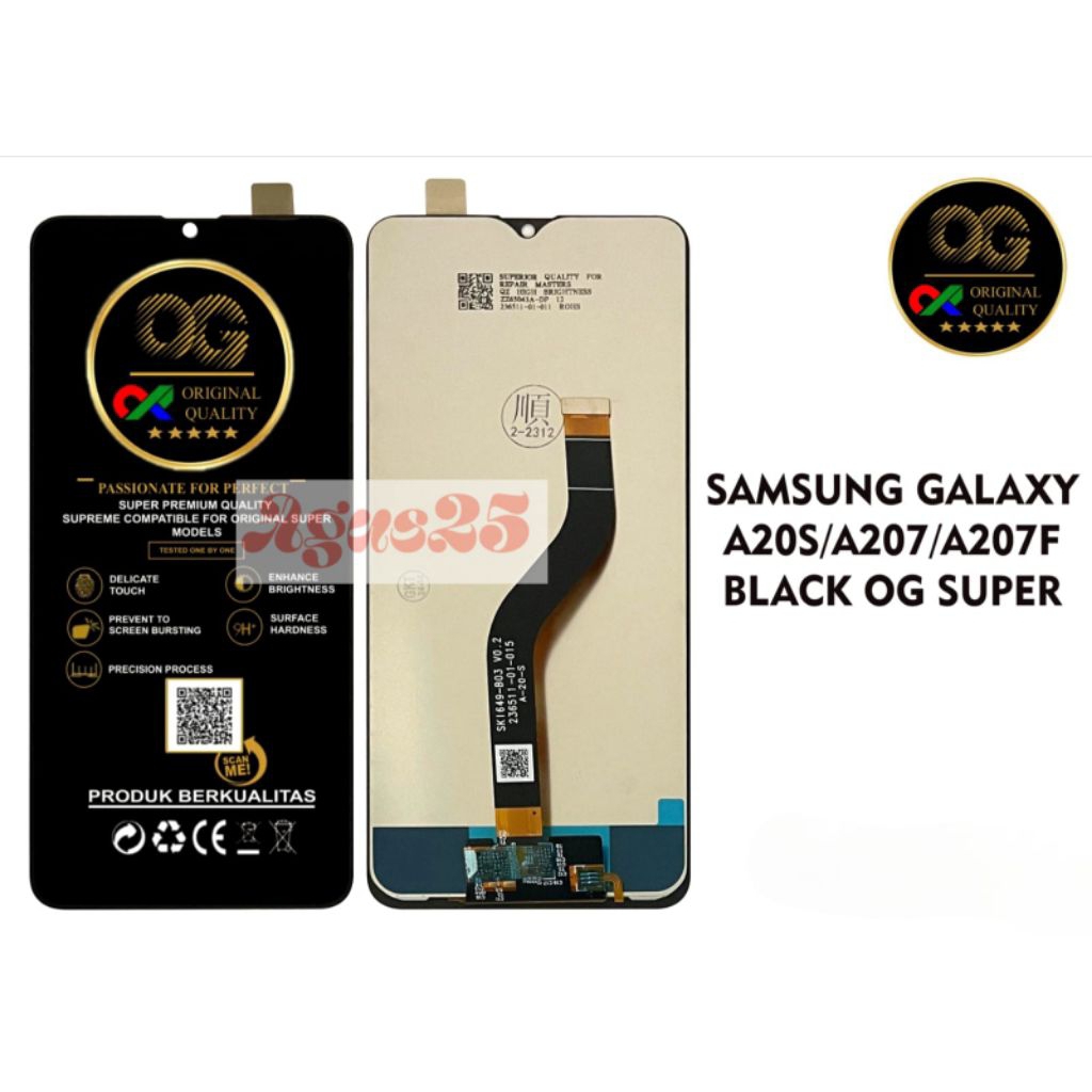 LCD SAMSUNG A20S/A207/A207F LCD TOUCHSCREEN ORIGINAL