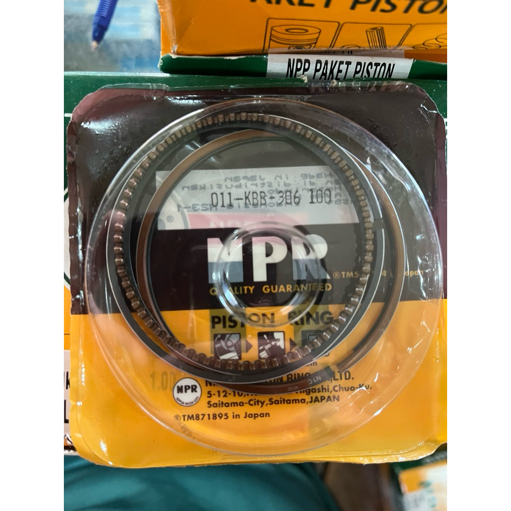 RING PISTON TIGER REVO TIGER NEW KODE KBB